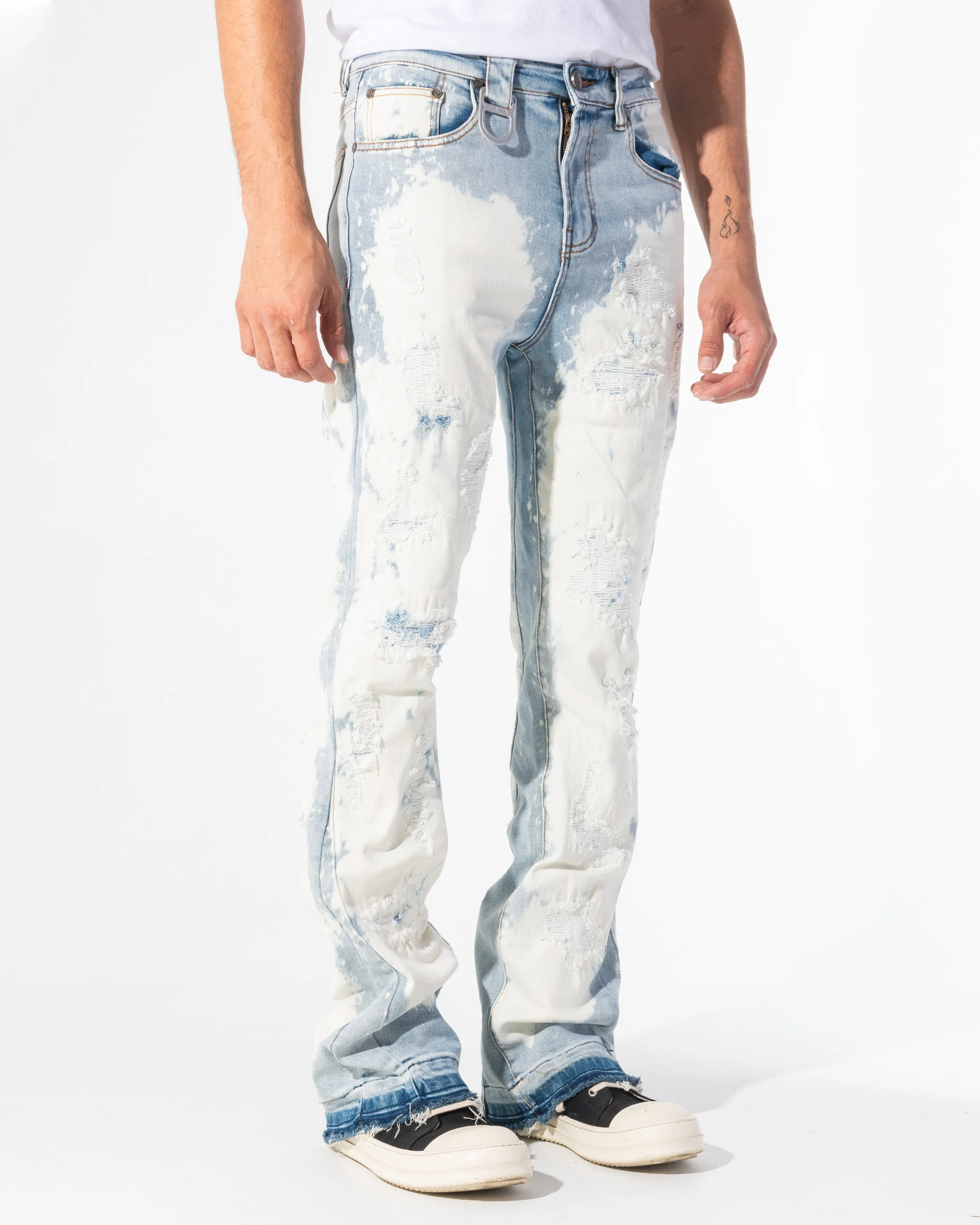 SCAB STACKED DENIM (BLEACHED BLUE WASH)