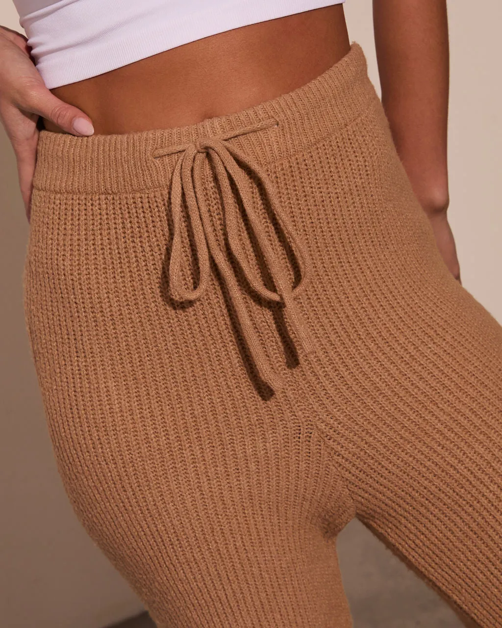 Sharna Ribbed Jogger Pants