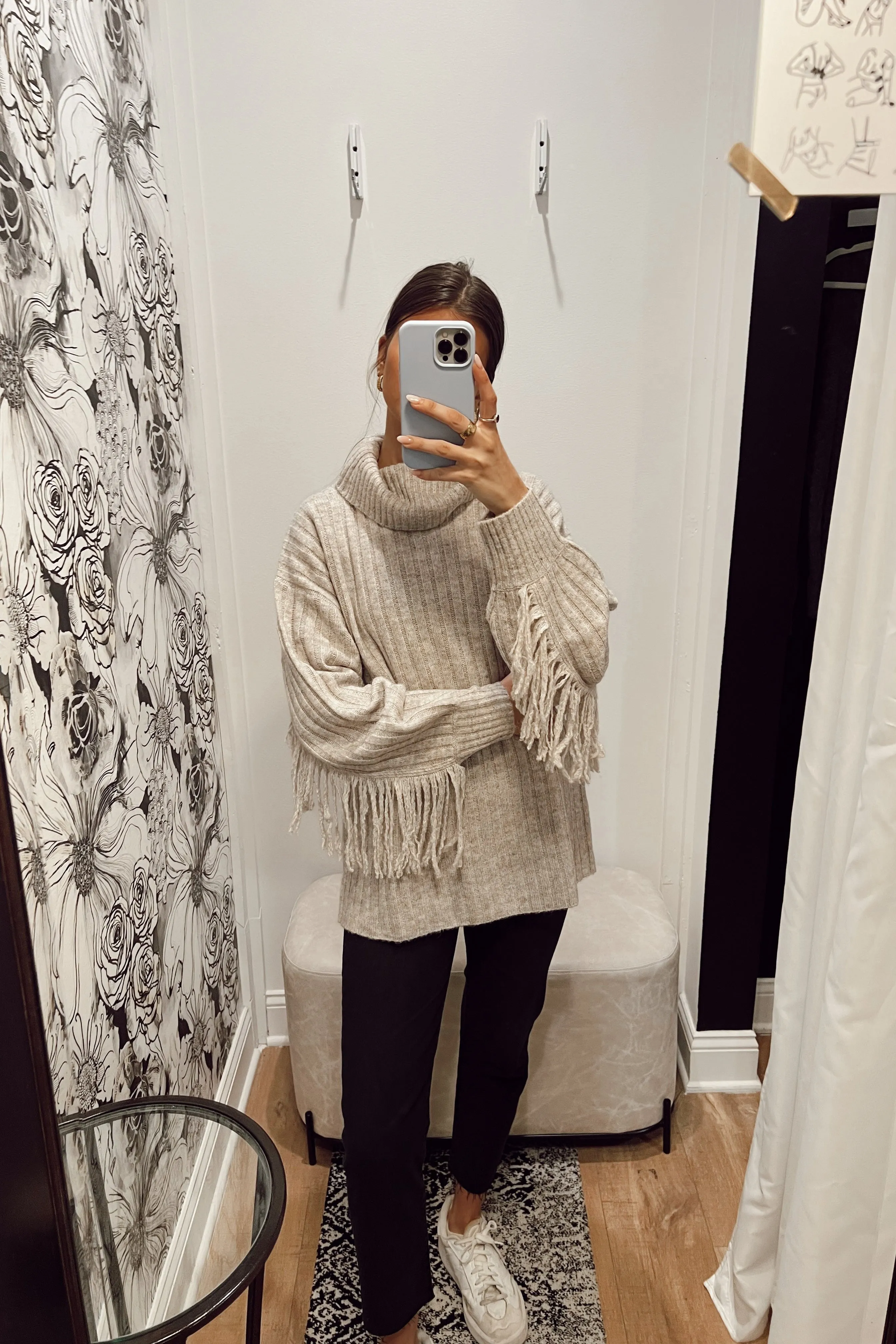 Stanton Riley Fringe Sweater