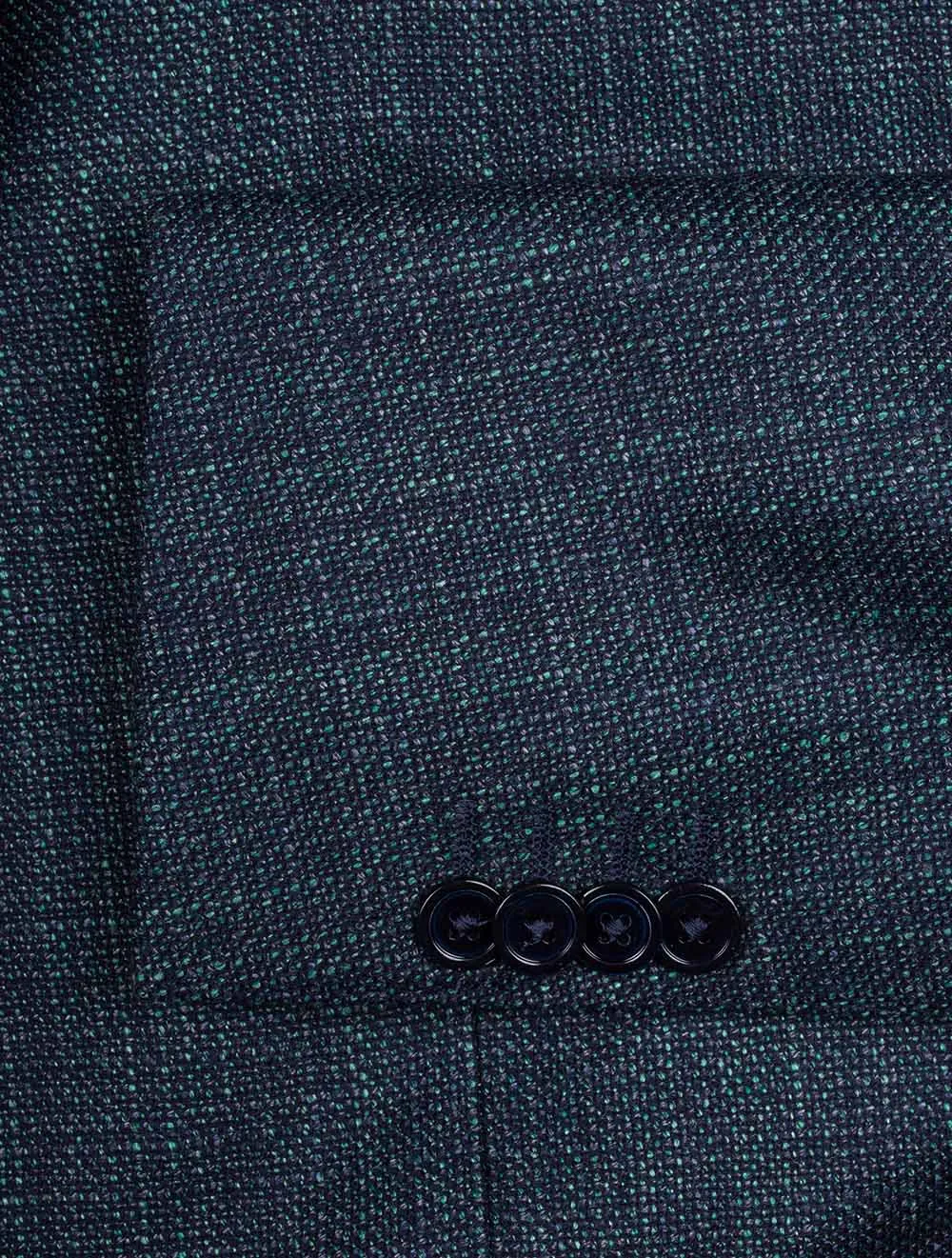 Subtle Check Sports Jacket Green