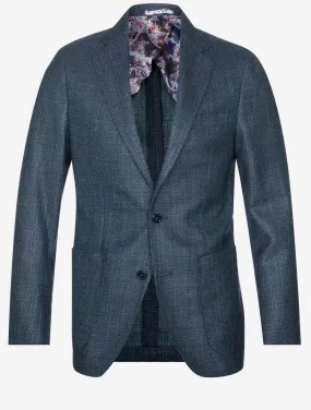 Subtle Check Sports Jacket Green