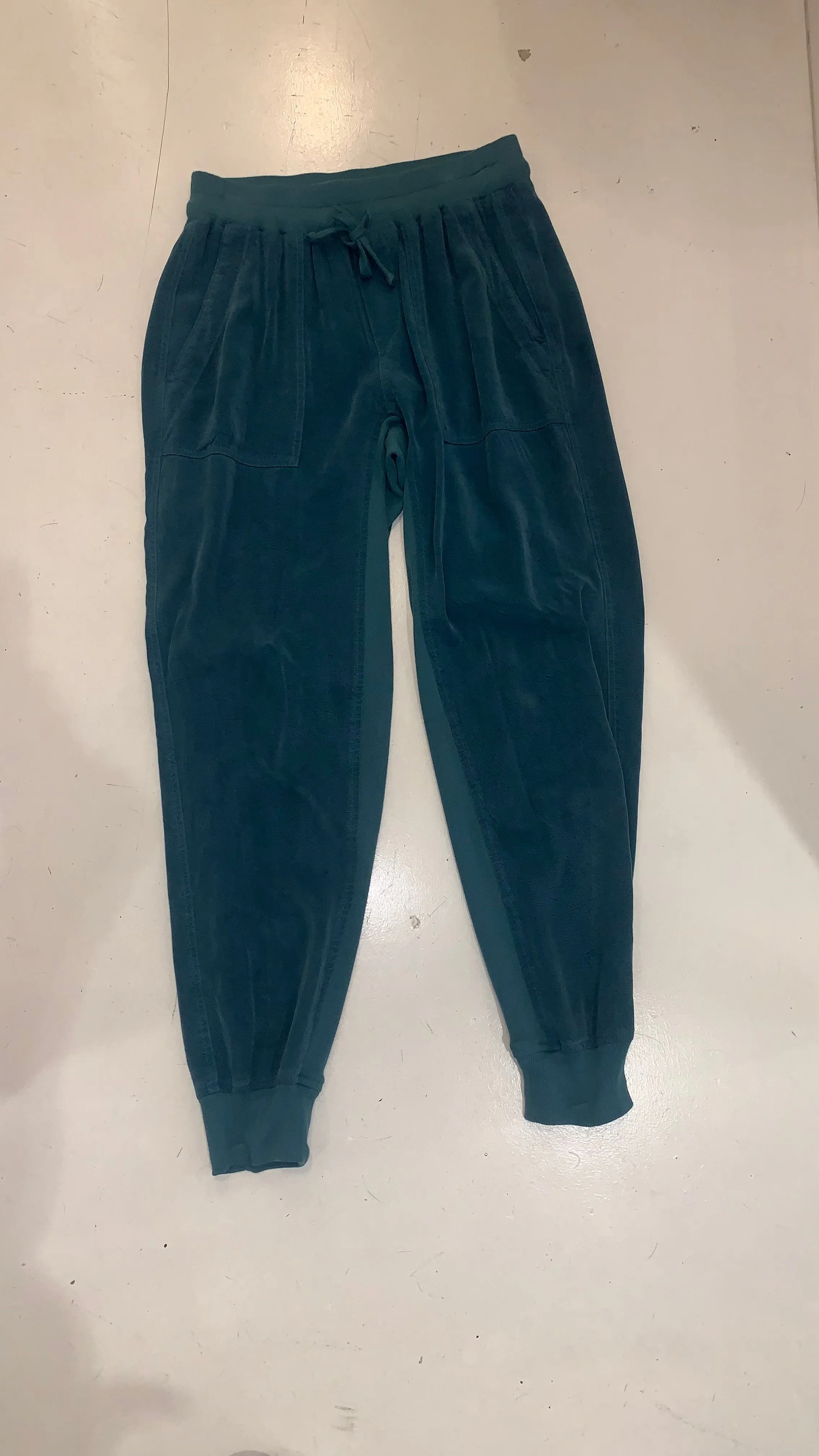 Teal Drawstring Jogger Pants