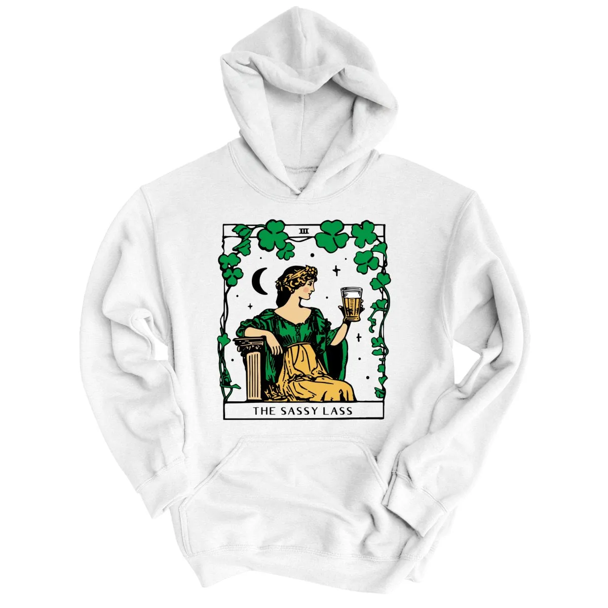 The Sassy Lass Tarot Card Hoodie